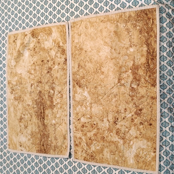 Handmade Quilted Hand Stitched Placemats Kitchen Chickens Funny Farm Funny - Picture 3 of 10